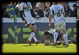 Steve Mafi LV= Cup Final 2012 Leicester v Saints